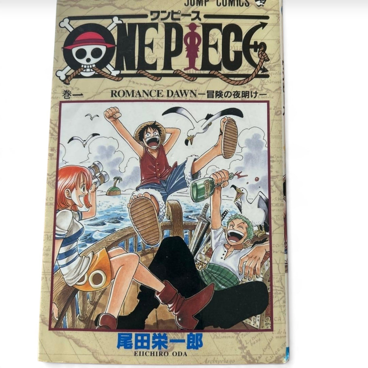 One Piece Vol 1-6 All First Print Japanese Manga Set Eiichiro Oda Jump Comics