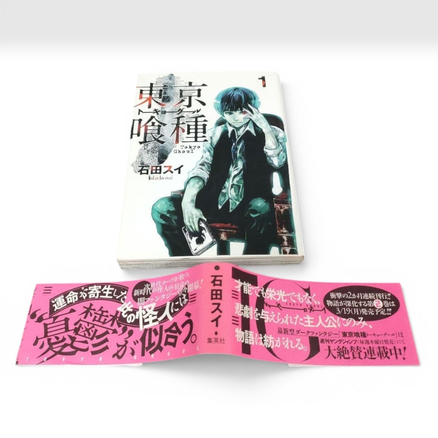1st Print Tokyo Ghoul Vol. 1 Japanese Manga Sui Ishida First Edition Comic