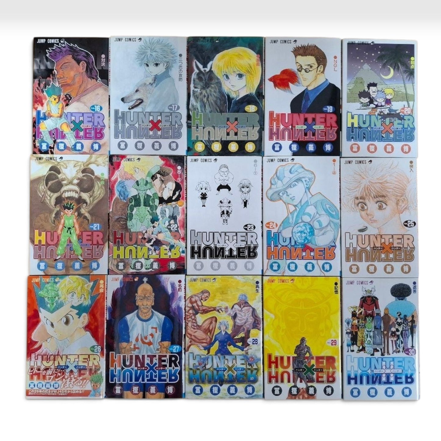 HUNTER x HUNTER Vol.1-39 Complete Set All 1st Edition Togashi Japanese Manga JP