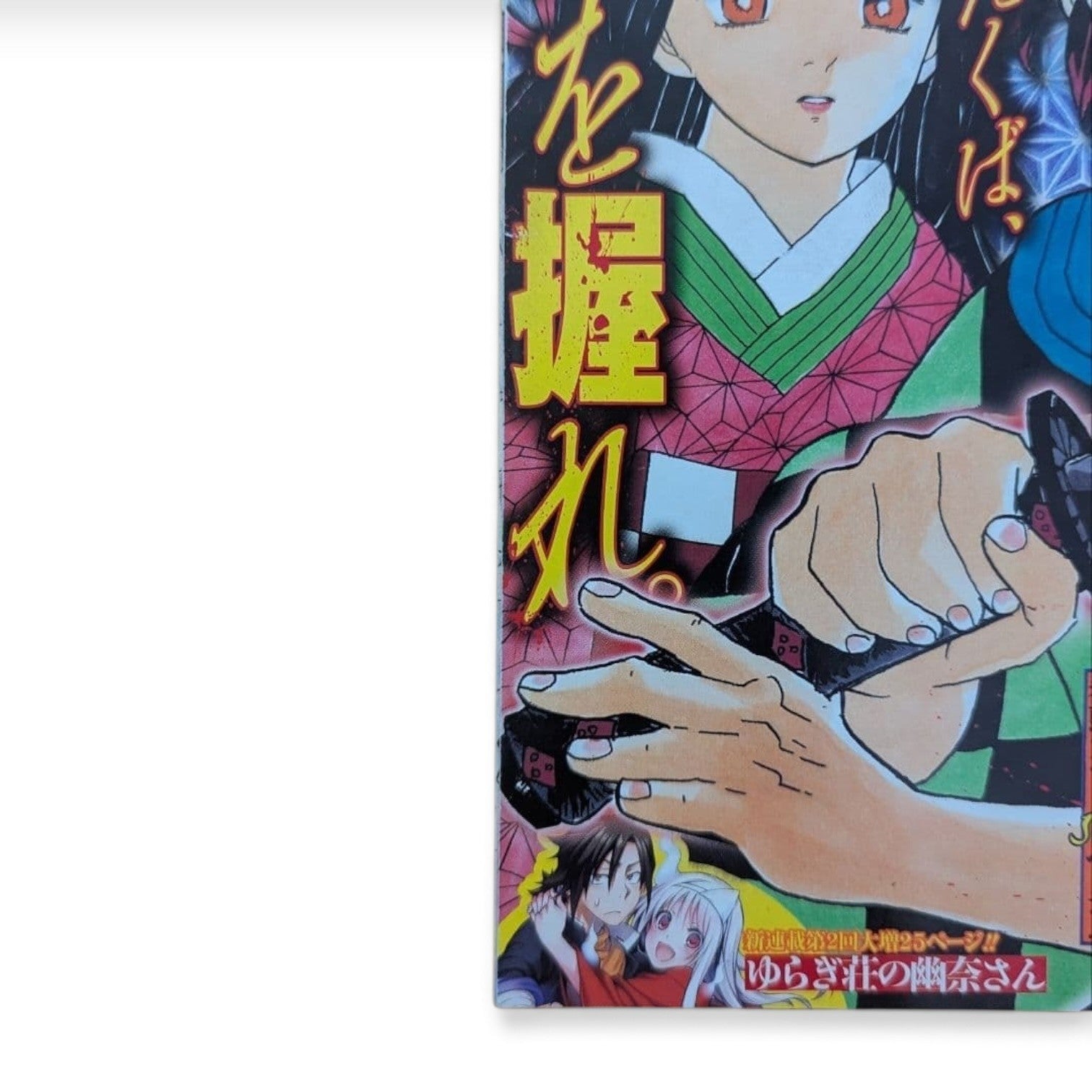 Weekly Shonen Jump 2016 #11 Kimetsu no Yaiba Demon Slayer 1st Issue Cover Color