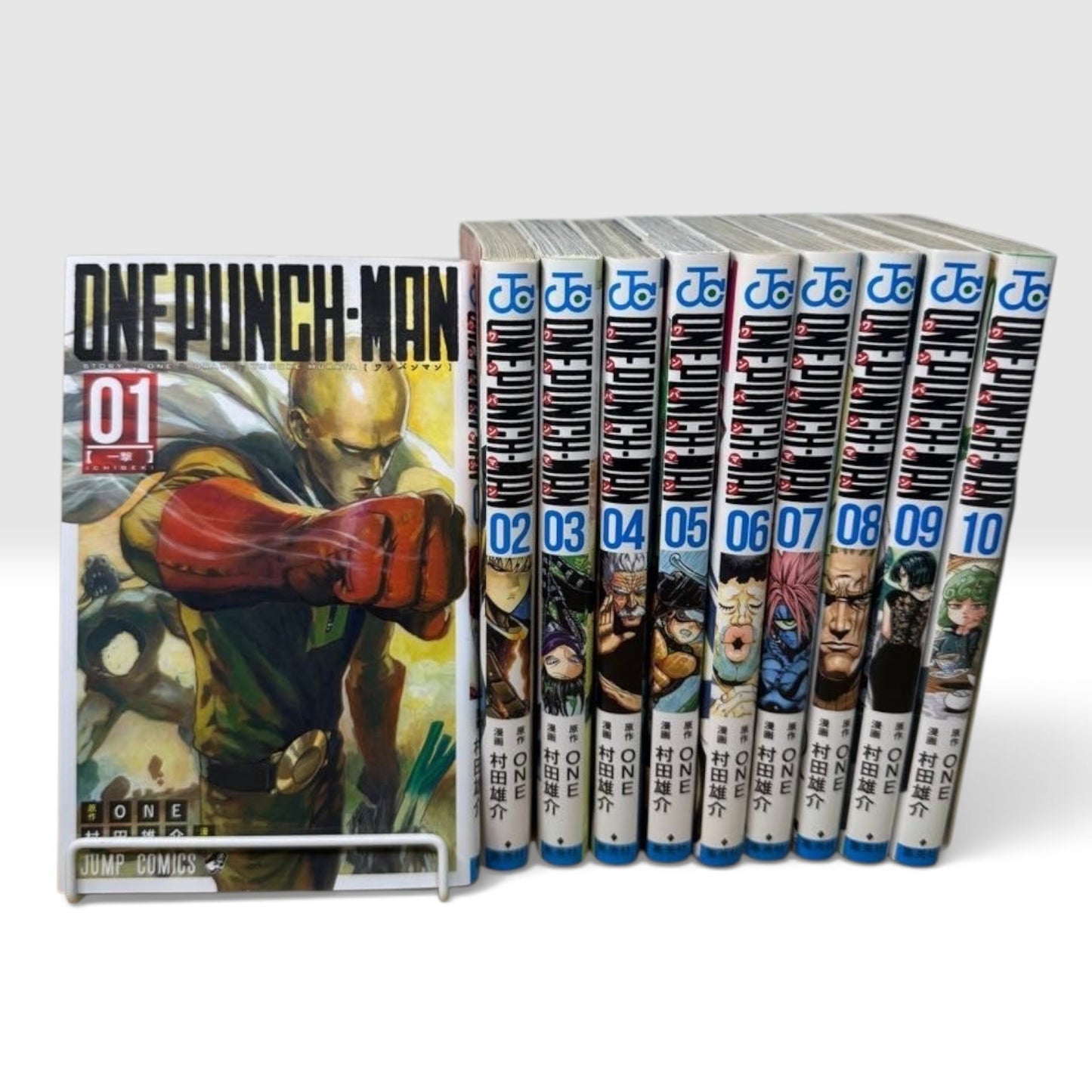 One Punch Man Vol.1-10 All First Print Manga Set ONE Yusuke Murata Japanese