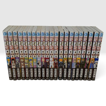 Gintama Vol.1-77 + 8 Fanbooks Complete Set All 1st Edition Obi Japanese Manga JP