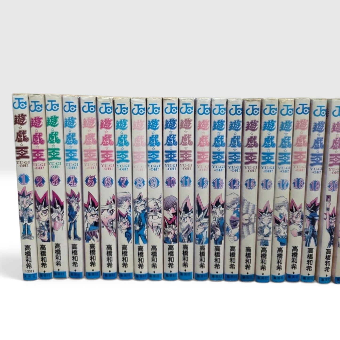 Yu-Gi-Oh Vol.1-38 Complete Manga Set Vol.1 First Print Kazuki Takahashi Japan