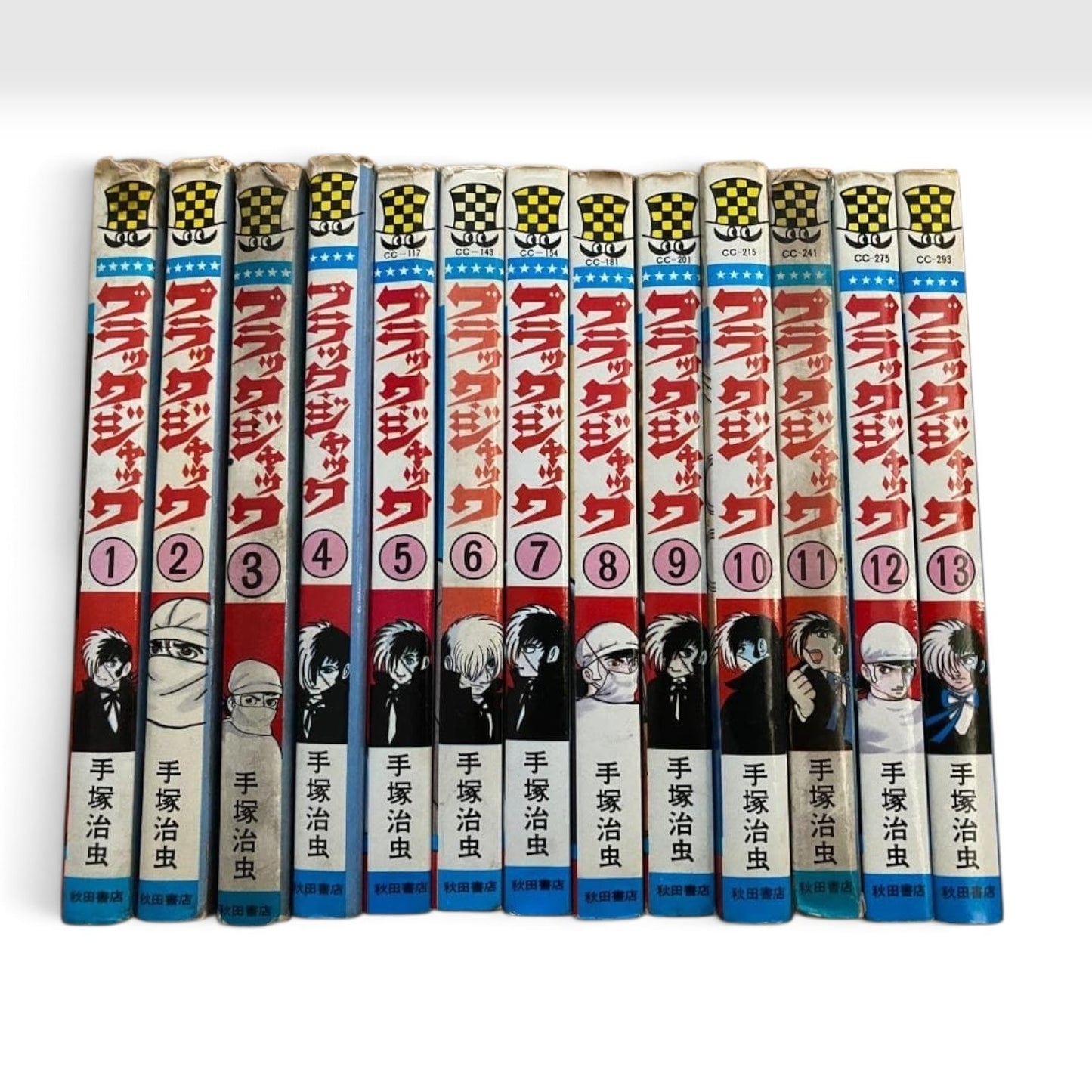 Black Jack Vol. 1-25 All 1st Print Edition Tezuka Osamu Japanese Manga