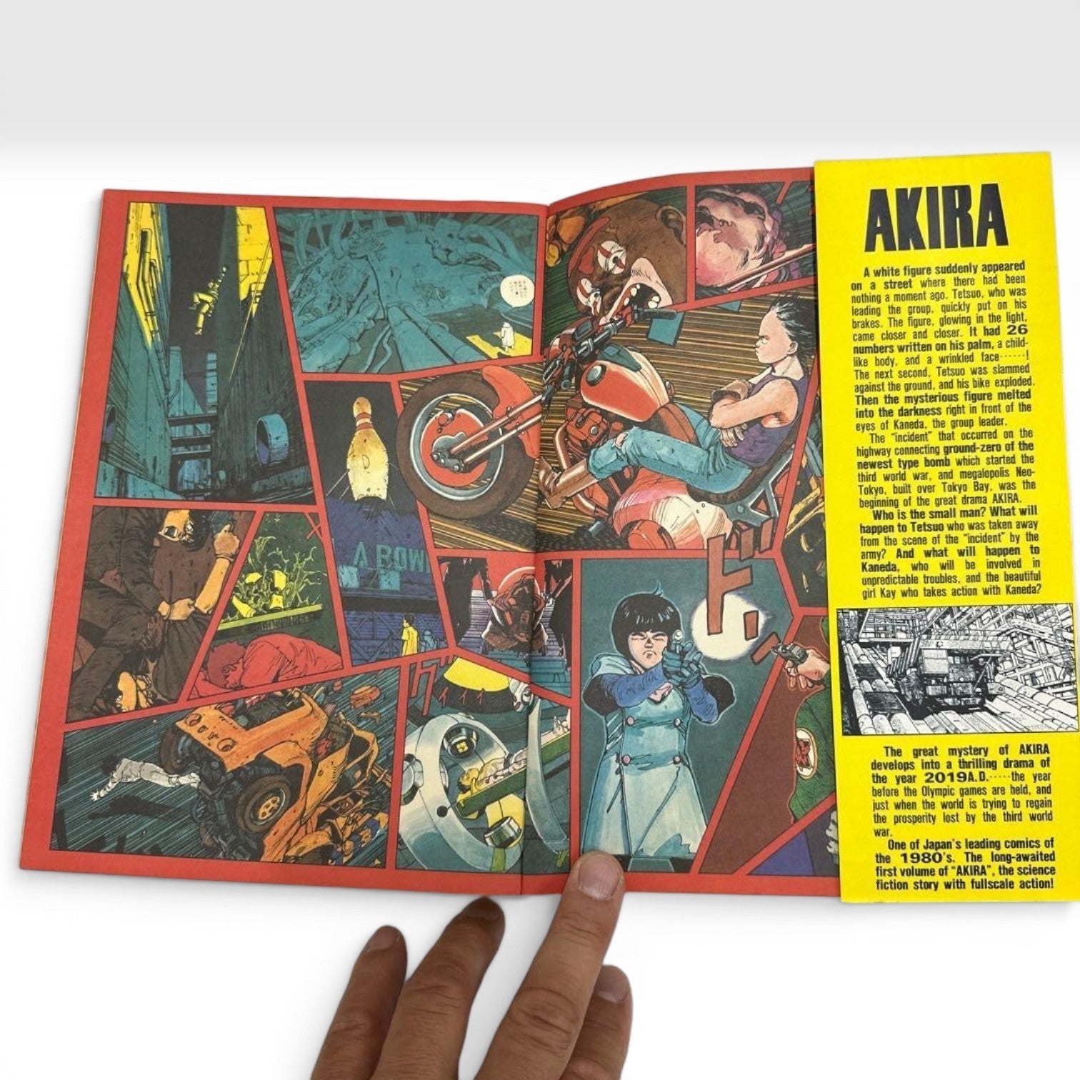 Akira Vol.1 First Edition 1st Print Katsuhiro Otomo Manga Japan