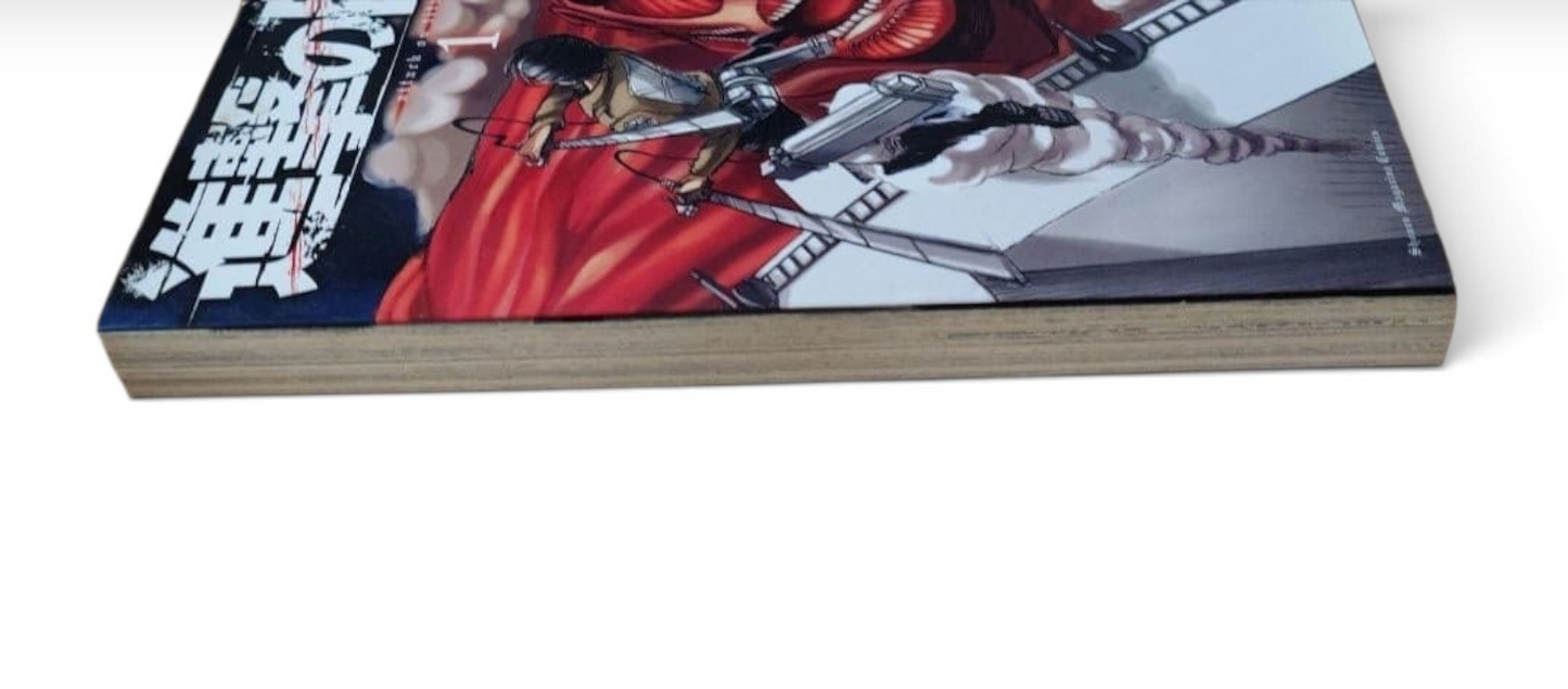 ATTACK ON TITAN Vol. 1 First 1st Printing Edition Manga Japan Rare