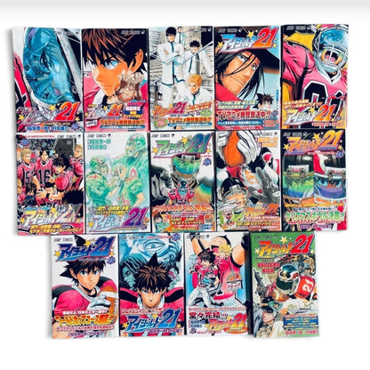 Eyeshield 21 Vol.1-37 Complete Set All 1st Edition Obi Comic News Japan Manga