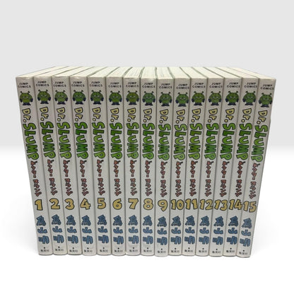 Dr. Slump Kanzenban Vol.1-15 Complete Set All 1st Edition Akira Toriyama Manga