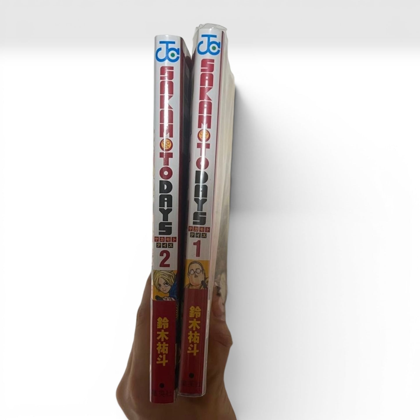 SAKAMOTO DAYS  Vol.1 & 2 Both 1st Print Edition 2021 w/Obi Manga Yuto Suzuki