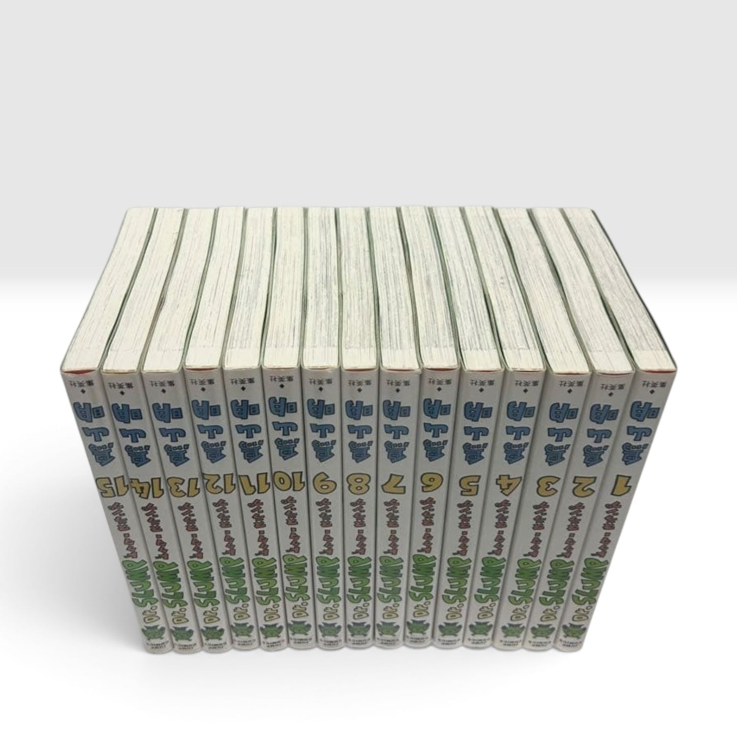 Dr. Slump Kanzenban Vol.1-15 Complete Set All 1st Edition Akira Toriyama Manga