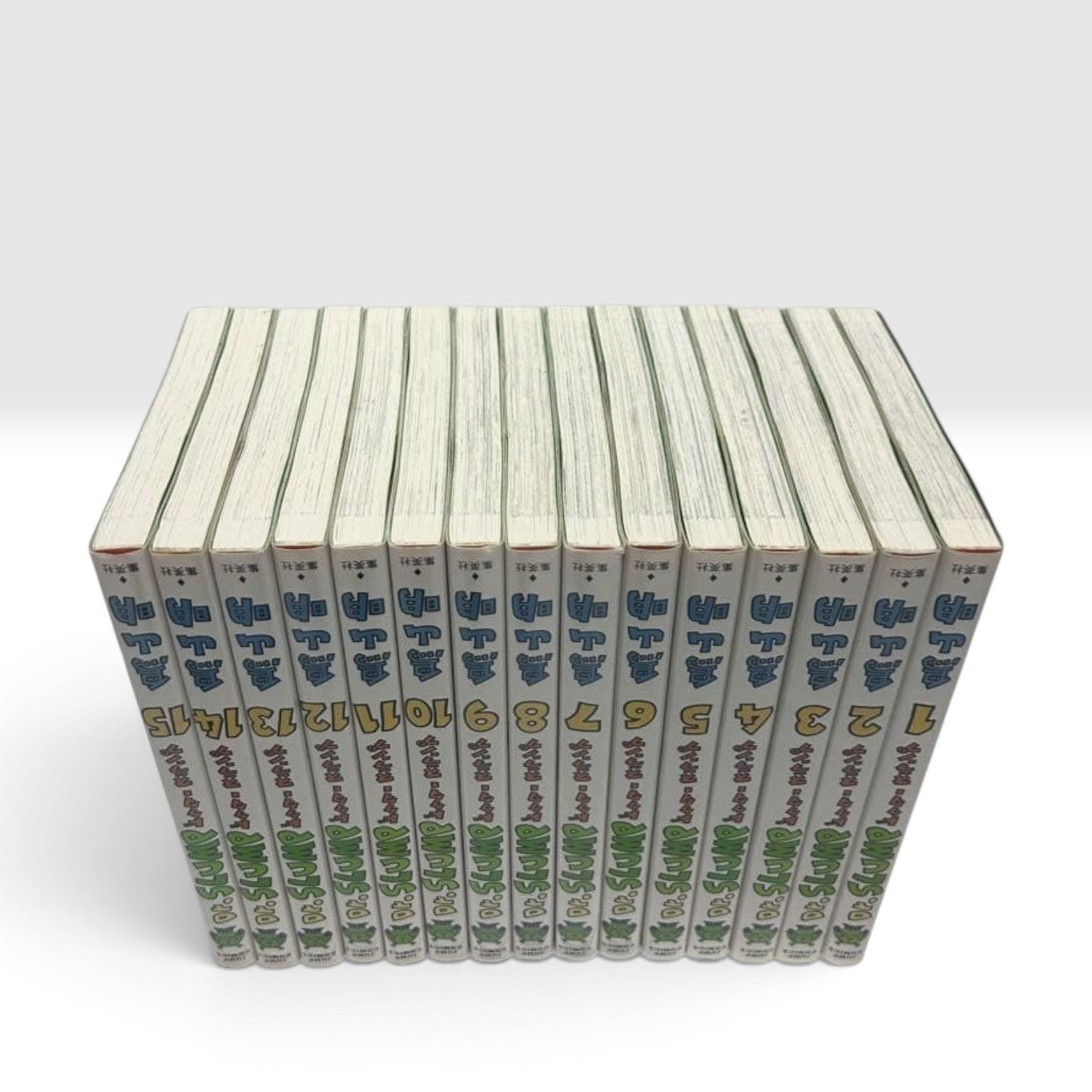 Dr. Slump Kanzenban Vol.1-15 Complete Set All 1st Edition Akira Toriyama Manga