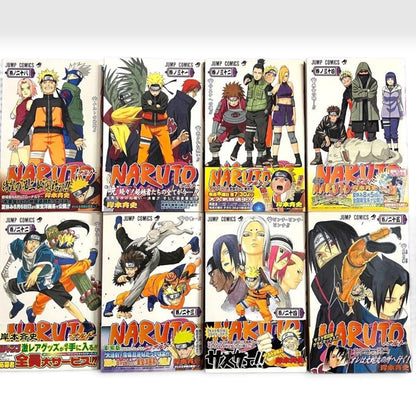 NARUTO Vol.1-72 Complete Manga Set All First Print Japanese Masashi Kishimoto