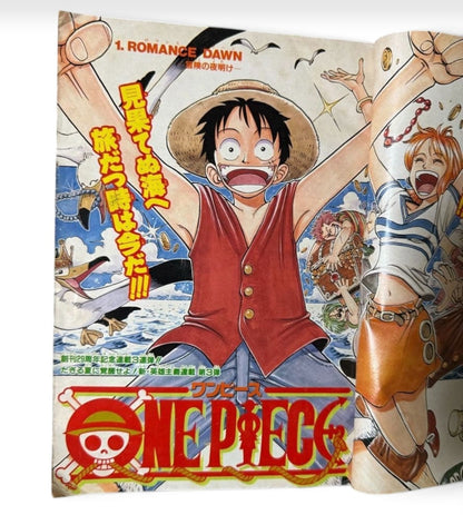Weekly Shonen Jump 1997 No.34 One Piece First Chapter Debut Issue From Japan
