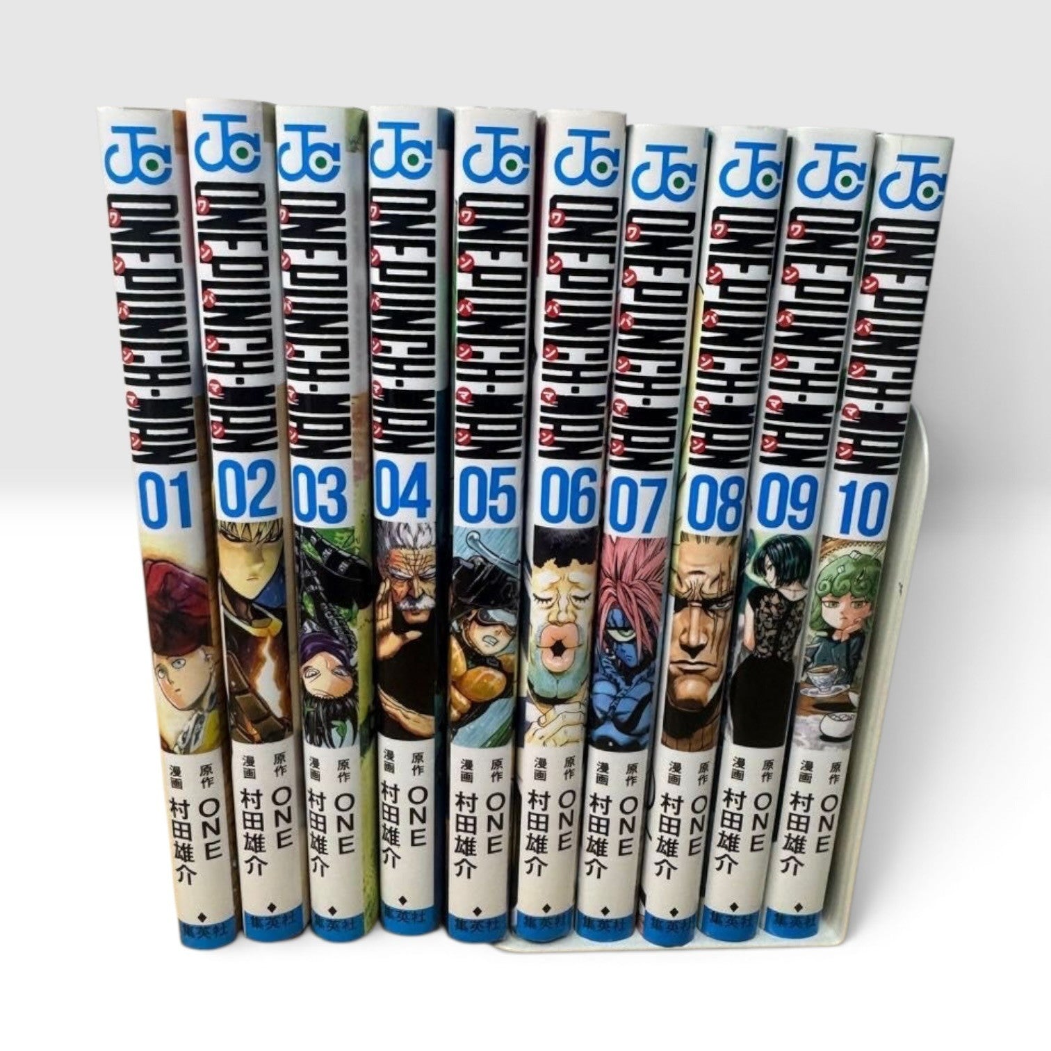 One Punch Man Vol.1-10 All First Print Manga Set ONE Yusuke Murata Japanese