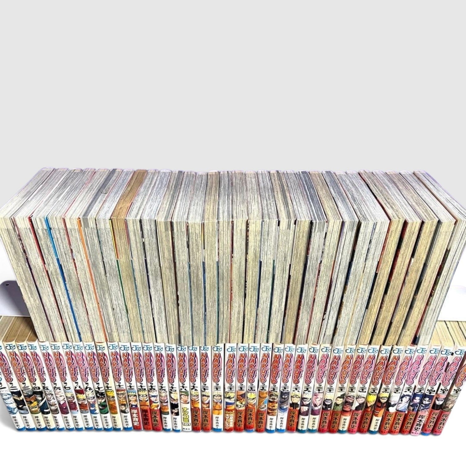 NARUTO Vol.1-72 Complete Manga Set All First Print Japanese Masashi Kishimoto