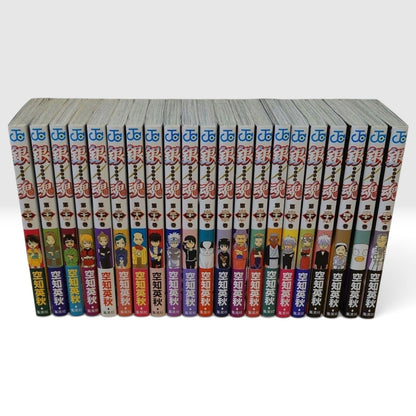 Gintama Vol.1-77 + 8 Fanbooks Complete Set All 1st Edition Obi Japanese Manga JP