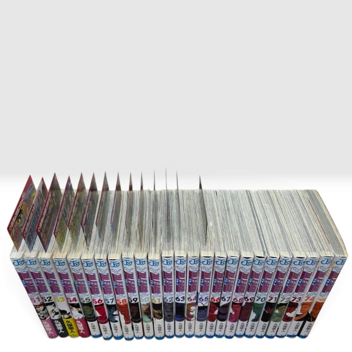 BLEACH Manga Vol. 1-74 Complete Set Japanese Vol. 1-65 First Print Vol. 1 Obi