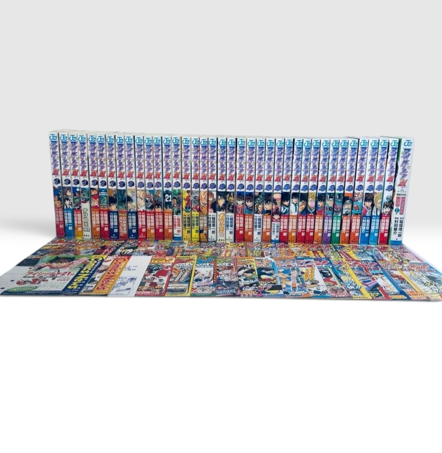 Eyeshield 21 Vol.1-37 Complete Set All 1st Edition Obi Comic News Japan Manga