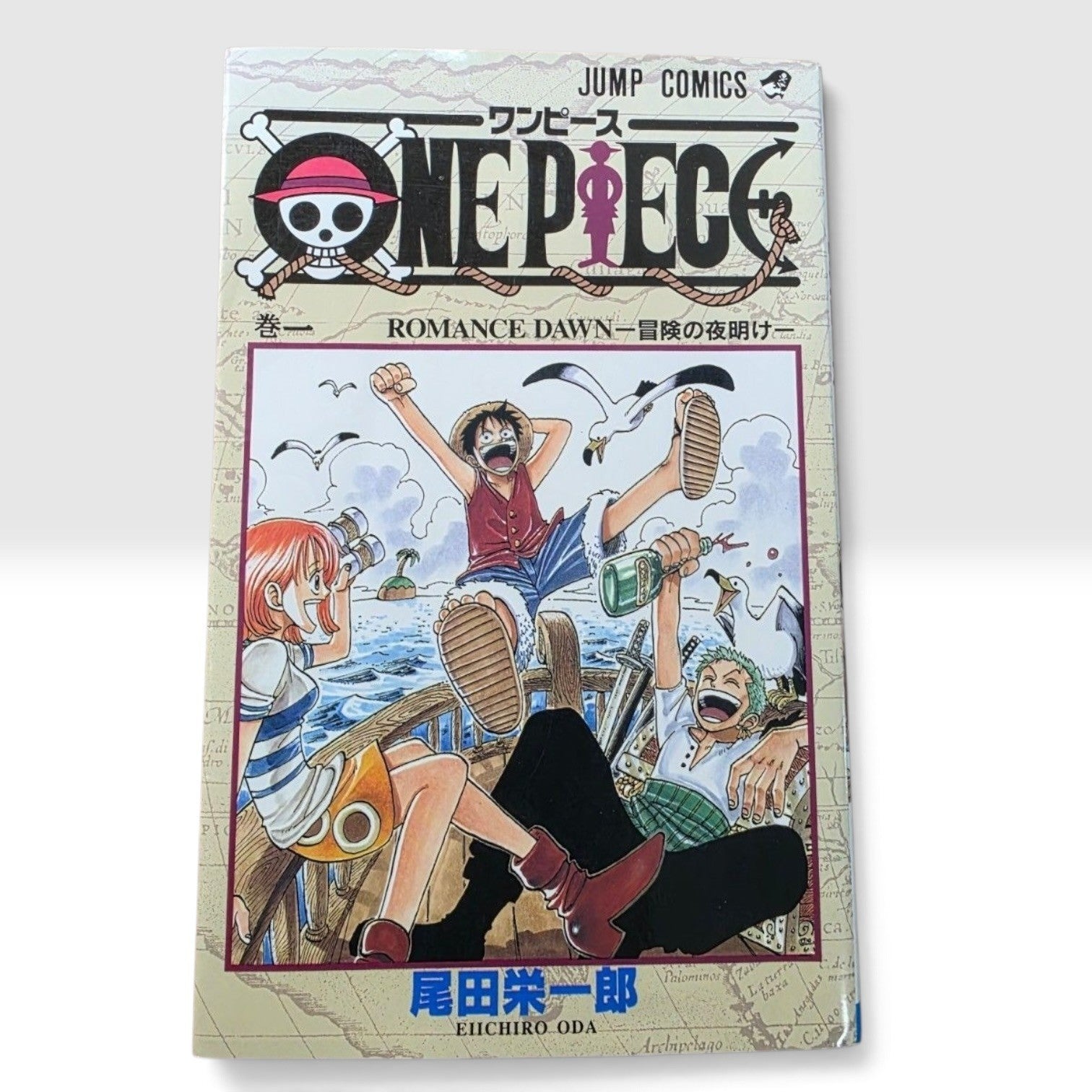 ONE PIECE Vol.1 1st Print Edition 1997 Manga Eiichiro Oda JAPAN