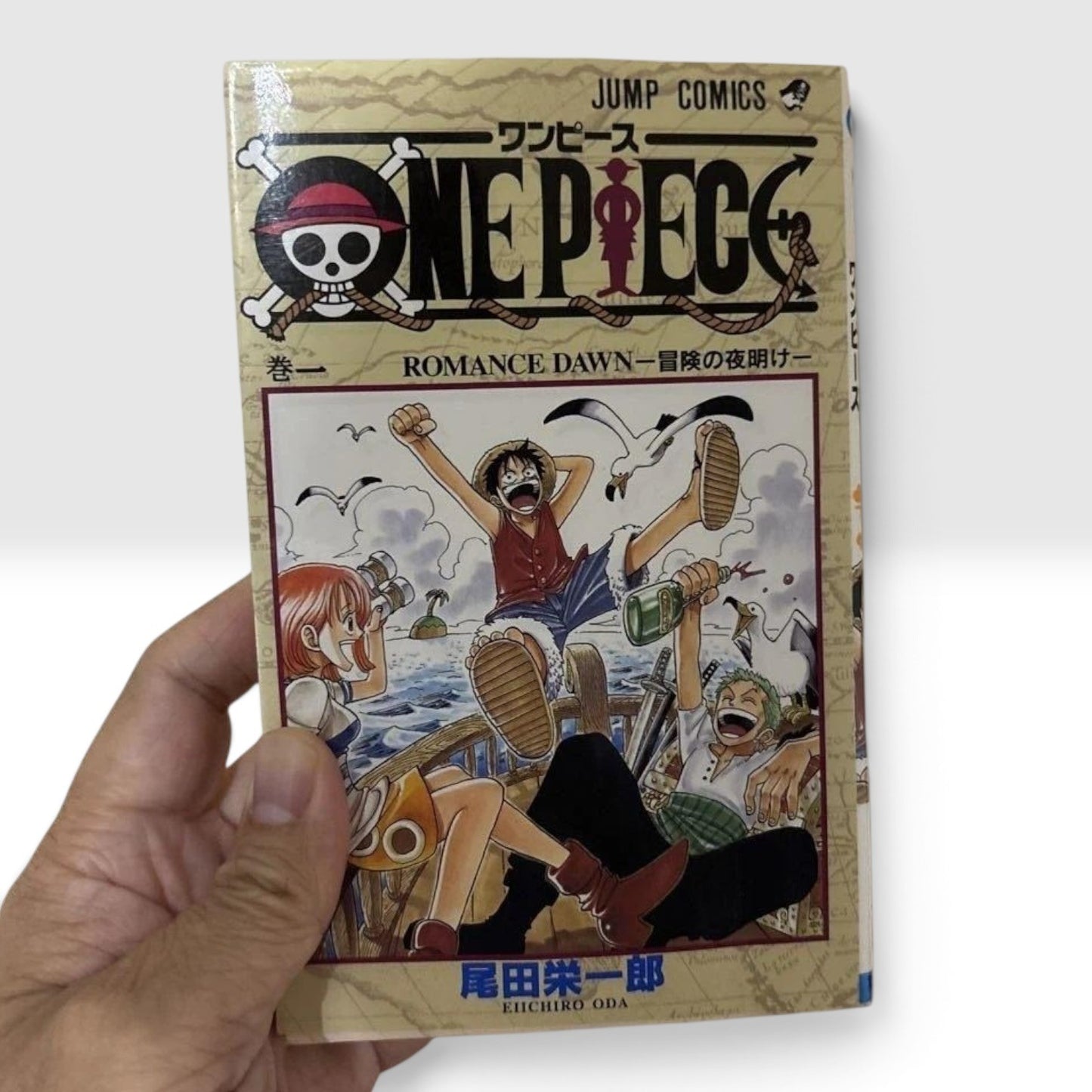 ONE PIECE Vol.1-6 Set All 1st Edition 1st Print Oda Eiichiro Japanese Manga JP