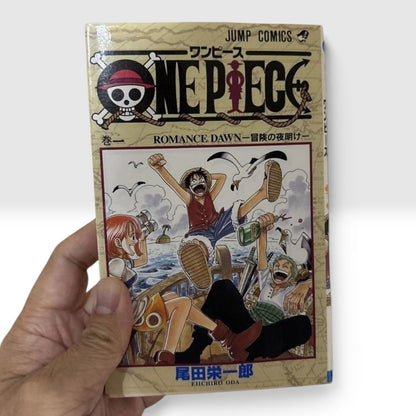 ONE PIECE Vol.1-6 Set All 1st Edition 1st Print Oda Eiichiro Japanese Manga JP