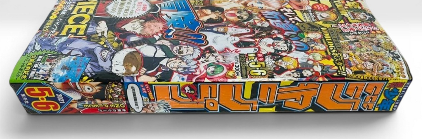SEALED Weekly Shonen Jump 2021 No.3&4 and 5&6 One Piece Episode 999-1000 Shrink