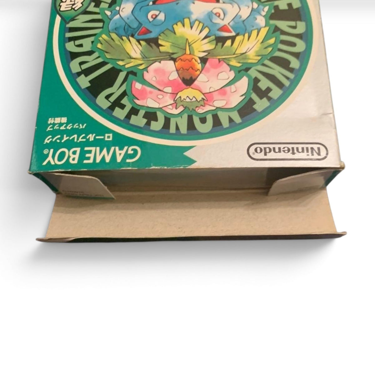 Pokemon Green Big Barcode Stamp 00 Nintendo Game Boy Japanese Box Manual Map