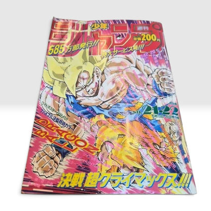 Weekly Shonen Jump 1991 No.21-22 Dragon Ball Cover Poster Japanese Vintage