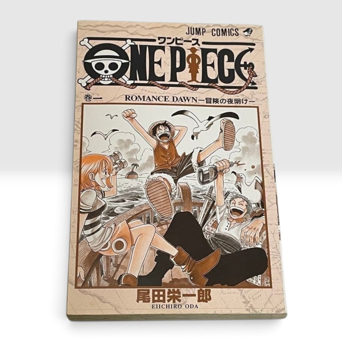 ONE PIECE Vol.1 1st Print Edition 1997 Manga Eiichiro Oda JAPAN