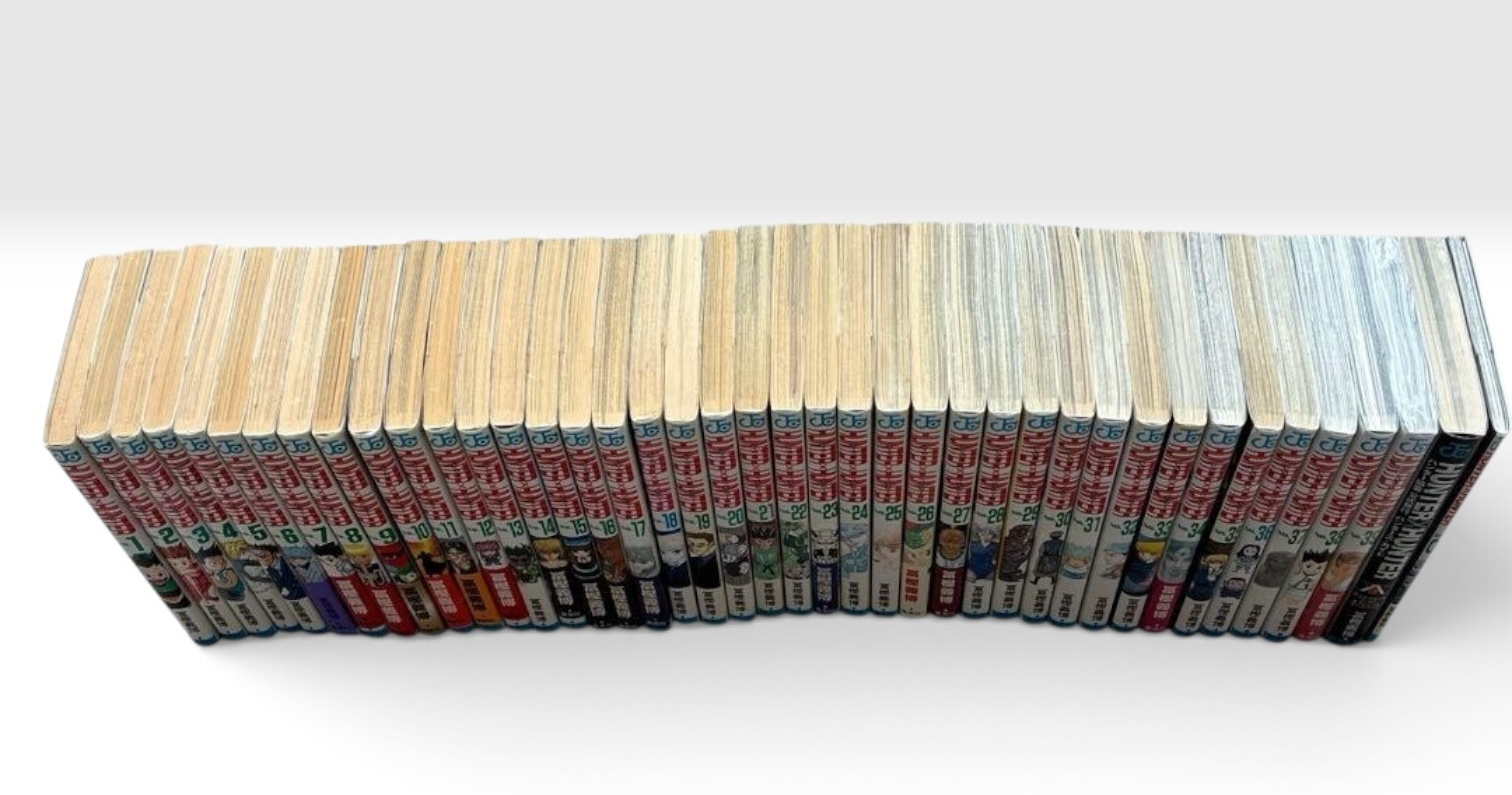 HUNTER x HUNTER Complete Set Vol. 1-39 + Vol. 0 All 1st Edition 1998 Japanese