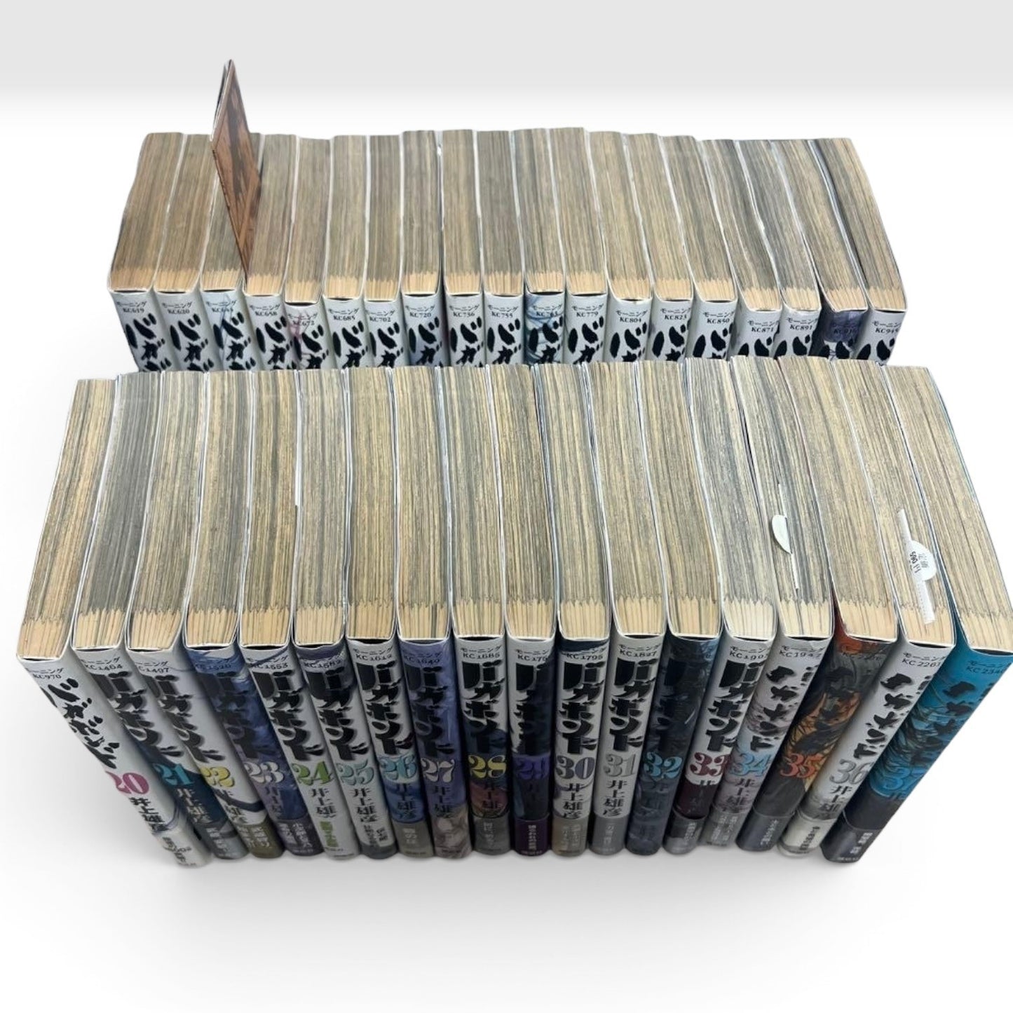 Vagabond Vol.1-37 Complete Set All 1st Edition Obi Inoue Takehiko Japan Manga