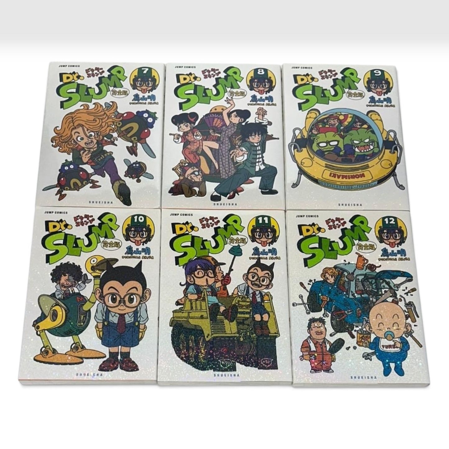 Dr. Slump Kanzenban Vol.1-15 Complete Set All 1st Edition Akira Toriyama Manga