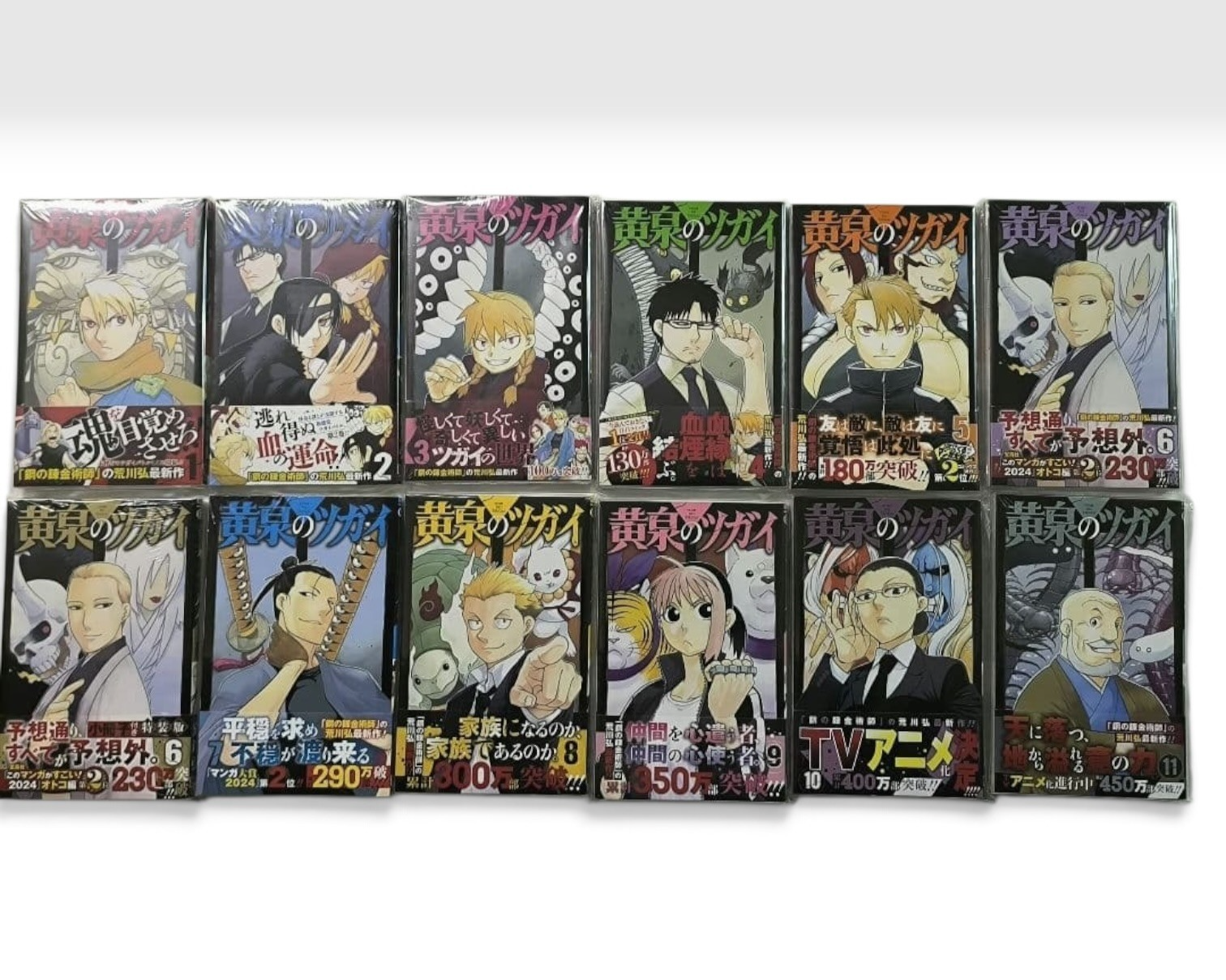 Daemons of the Shadow Realm Vol.1-11 Set All 1st Edition Japanese Yomi no Tsugai