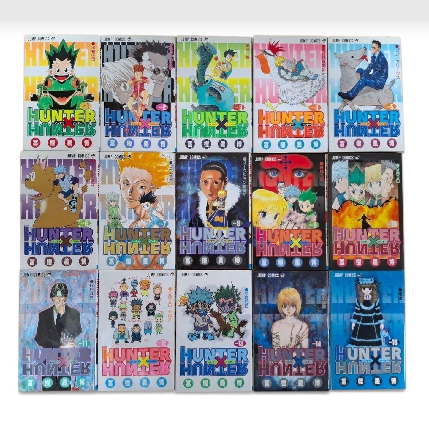 HUNTER x HUNTER Vol.1-39 Complete Set All 1st Edition Togashi Japanese Manga JP