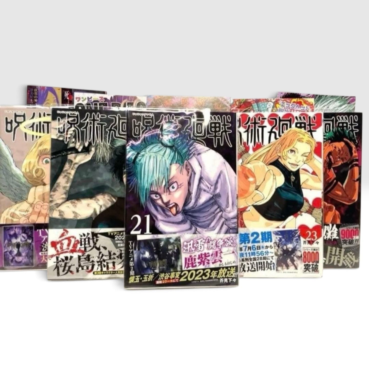 Jujutsu Kaisen Vol. 0-30 Complete Set All First Edition 1st Print w/ Obi Japan