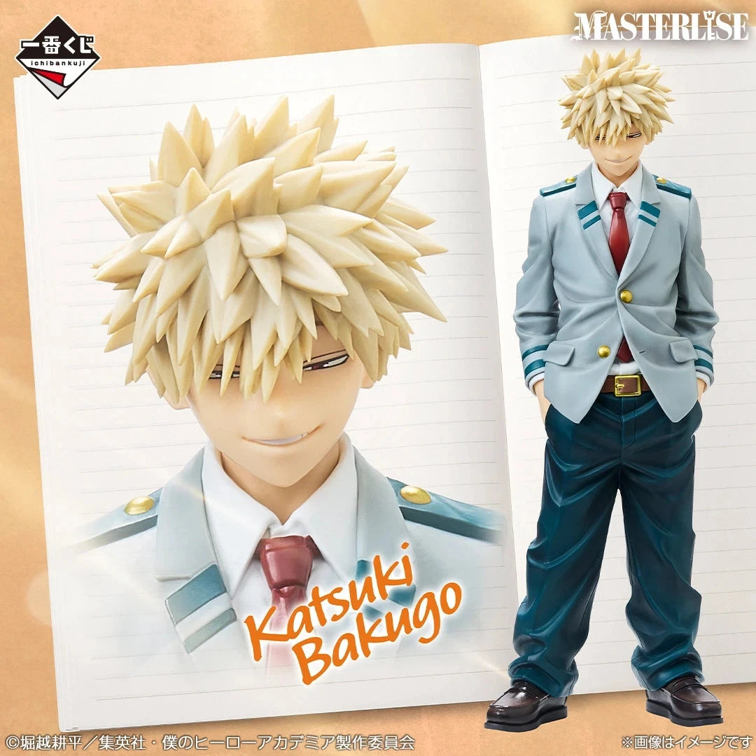 Ichiban kuji My Hero Academia Weaving Feelings Izuku Bakugo Figure Prize A B Set